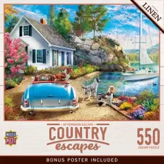 MasterPieces 550 Piece Jigsaw Puzzle - Afternoon Escape - 18"x24"