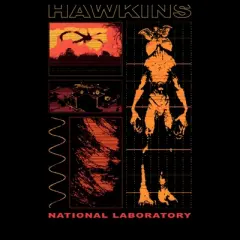 Boy's Stranger Things Demogorgon Infrared T-Shirt