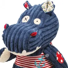 TriAction Toys Les Deglingos Originals Plush Animal | Hippos the Hippo