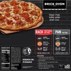 Red Baron Pepperoni & Jalape&ntilde;o Brick Oven Crust Frozen Pizza - 18.48oz