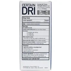 DSE Healthcare Antiperspirants and Deodorants Certain Dri Deodorant Extra Strength