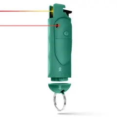 Guard Dog Security Accu Fire 2 Pepper Spray with Laser Assist SnapShot Release 16' Distance Vining Ivy: Women Safety, Camping