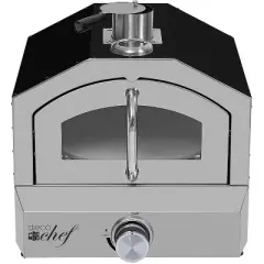 Deco Chef 2 in 1 Propane Gas Pizza Oven & Grill Portable w/ Pizza Stone & Peel
