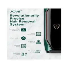JOVS X Hair Removal and Skin Care Device with Completely Painless IPL Hair Removal, Skin Rejuvenation, and Ionpenetration