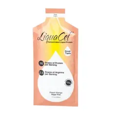 LiquaCel Oral Supplement Peach Mango 1 oz. Packet 100 Ct
