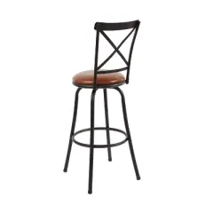 Karson Adjustable Height X Barstool - Holli Furniture