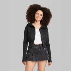 Women's Twill Bomber Jacket - Wild Fable&trade;