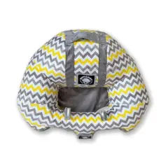 The Original Hugaboo HUG4239 Infant Sitting Chair, Yellow Chevron