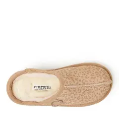 Fireside by Dearfoams Kids Dempsey Genuine Shearling Clog Slipper