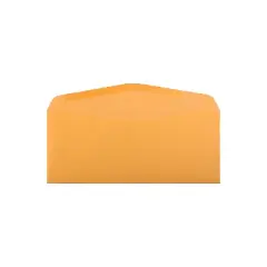 JAM Paper Recycled #14 Envelopes 5" x 11 1/2" Brown Kraft Manila 1633182