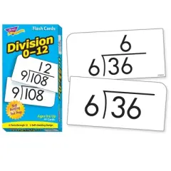 TREND Division 0-12 Skill Drill Flash Cards