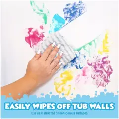 Tub Works&reg; Bath Paint Soap Bath Toy, Pastel 6 Pack