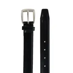 CTM Men's Basic Leather Dress Belt