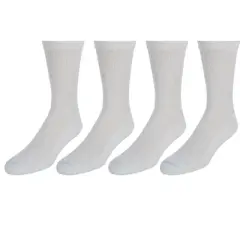 Dr Scholls Men's Diabetic Circulatory Crew Socks (4 Pair Pack)