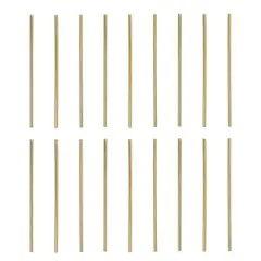 18ct Sparkler Birthday Candles Gold: Sparkling Cake Sparklers for Holidays by Unique Industries