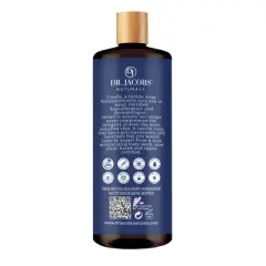 DR.JACOBS NATURALS Natural Plant-Based Castile Peppermint Body Wash-Hypoallergenic-Dermatologist tested-Sulfate-Free
