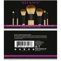 SHANY Bamboo Brush Set - Vegan Brushes  - 7 pieces