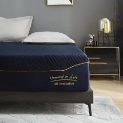 CSBDHOME 12 Inch Memory Foam Mattress Bed in A Box, Medium Firm with Removable Washable Cover