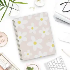 Blue Sky Brook Gossen Planner Frosted 8.5"x11" 2025-2026 Weekly/Monthly Wirebound 12 Months Oopsy Daisy