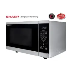 Sharp SMC1464HS 1.4 Cu. Ft. Stainless Steel Countertop Microwave