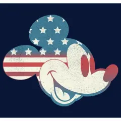 Boy's Disney Mickey Americana Flag T-Shirt