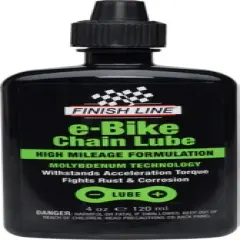 Finish Line eBike Bike Chain Lube - 4 fl oz, Drip