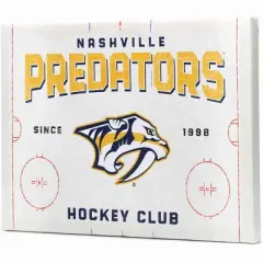 NHL Nashville Predators Rink Canvas