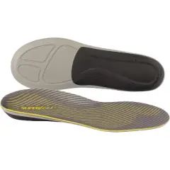 Superfeet Run Support Low Arch (V2) Insoles - Trim-to-Fit Carbon Fiber Orthotic Shoe Inserts for Running Shoes