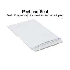 MyOfficeInnovations Tear-Resistant Privacy Tint Catalog Envelopes 9 x 12 White 100/BX 329845