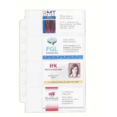 Avery Business Card Pages 7HP 5-1/2"x8-1/2" 8 Slot/Pg 5/PK CL 76025