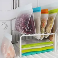 (re)zip Reusable Leakproof Food Storage Stand-Up Quart Bag - 4 Cup (Colors May Vary)