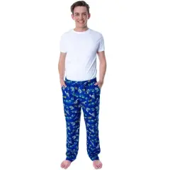 Disney Men's Toy Story Buzz Lightyear To Infinity And Beyond! Pajama Pants Buzz and Aliens