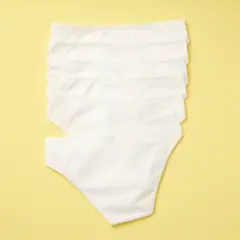 Yellowberry Girls' 6PK High Quality Cotton Underwear Hipster