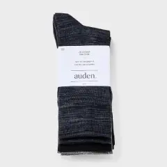 Women's Ultra Smooth Supersoft Fine Gauge Knit 4pk Crew Socks - Auden&trade; 4-10