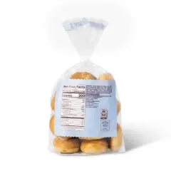 Plain Sliced Mini Bagels - 16oz/12ct - Favorite Day&trade;