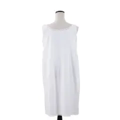 Saro Lifestyle Sleeveless Embroidered Nightgown