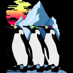 Junior's Design By Humans North Pole Summer By clingcling T-Shirt