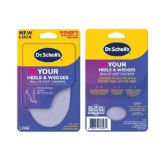 Dr. Scholl's &nbsp;Love Your Heels & Wedges Ball of Foot Cushions - Women's Shoe Size 6-10 - 1 Pair