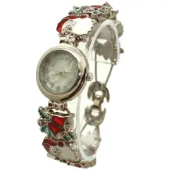 Olivia Pratt Delicate Christmas Themed Women Bracelet Watch