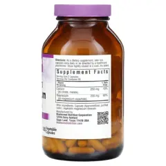 Bluebonnet Nutrition Calcium Magnesium 1:1 Ratio, 180 Vegetable Capsules