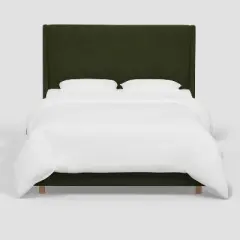 Encino Wingback Bed in Dry Velvet - Threshold&trade; designed with Studio McGee