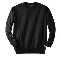 KS Sport by KingSize Men's Big & Tall Wicking Fleece Crewneck by KS Sport&trade;