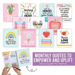 Hadley Designs Colorful Undated Teacher Planner and Lesson Plan Book