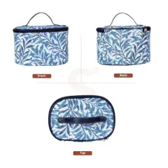 Signare USA William Morris Willow Bough Blue Toiletry Vanity Bag