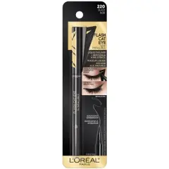 L'Oreal Paris Flash Cat Eyeliner 220 - Black - 0.018 fl oz