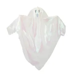 ATC White Ghost Halloween Hanging Decoration - White