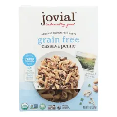 Jovial Organic Gluten Free Cassava Penne Pasta - Case of 6/8 oz