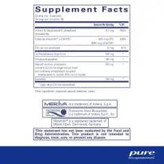 Pure Encapsulations NeuroPure - Hypoallergenic Supplement with Enhanced Support for Calmness and Stress Relief - 120 Capsules