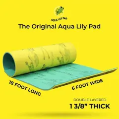 Aqua Lily Pad Original Water Playground Floating Foam Island