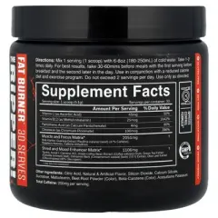 JNX Sports The Ripper, Fat Burner, Blood Orange, 5.4 oz (153 g)